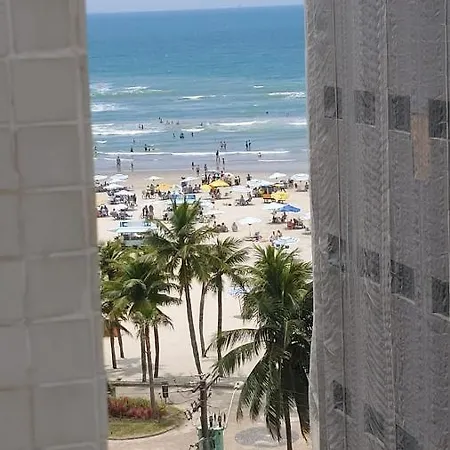 Apartamento Na Vila Mirim Frente Pra Praia Praia Grande Edificio Presidente Exterior photo